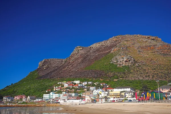 The colorful town of Muizenberg — Stock Photo, Image