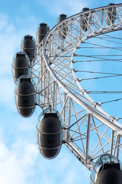 Pariserhjul i london — Stockfoto