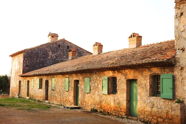 The Famous Ile Sainte Marguerite Island Jail, di fronte a Cannes, Francia — Foto Stock