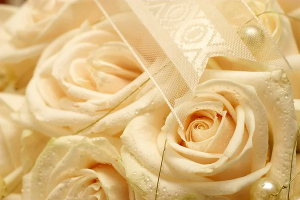 Wedding roses — Stock Photo, Image