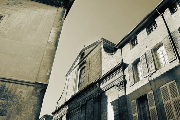 Old buildings in Antibes, France. — Stock Photo, Image