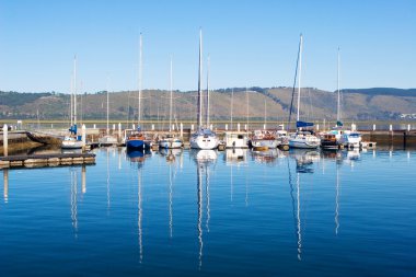 Boats at Knysna Harbour, South Africa