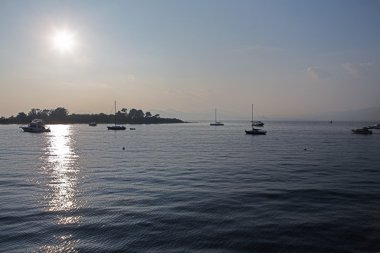 ünlü Ile sainte marguerite hapis Adası, cannes, Fransa karşısında