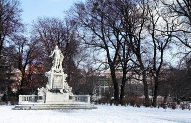 Mozart memorial, Viyana, Avusturya