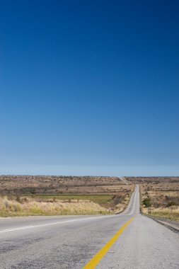 colesberg, Güney Afrika dışında ıssız yol