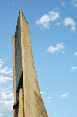 ünlü landmark afrikaans dil anıtın paarl, western cape, Güney Afrika