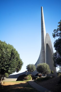 ünlü landmark afrikaans dil anıtın paarl, western cape, Güney Afrika