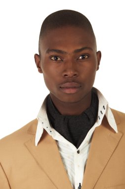 Genç Afrikalı iş adamı