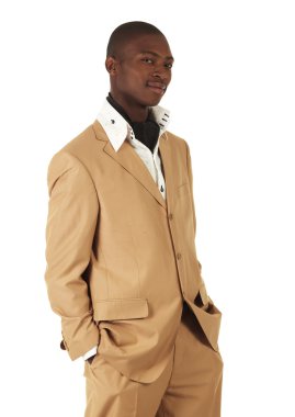 Genç Afrikalı iş adamı