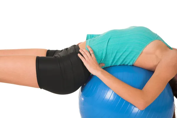 Girl in the gym — Stock Photo, Image