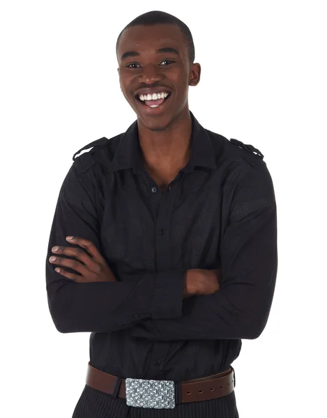 Joven adulto negro africano hombre de negocios —  Fotos de Stock