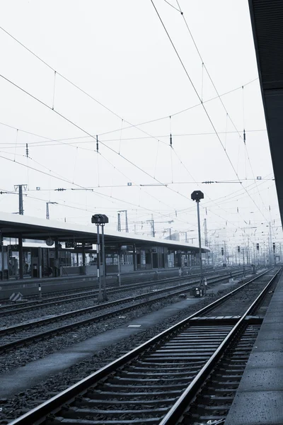Neurenburg railway station — Stock Photo, Image