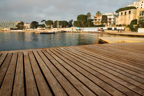 Puerto privado en Juan Les Pins, Francia — Foto de Stock