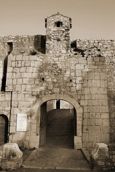 La famosa cárcel de la isla de Sainte Marguerite, frente a Cannes, Francia — Foto de Stock