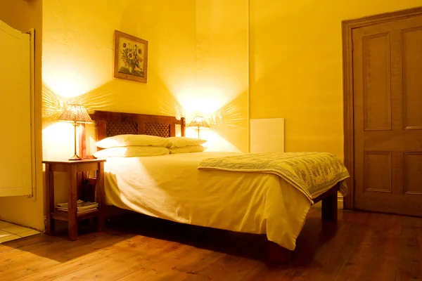 Interior of room with wooden floors — Stock Photo, Image