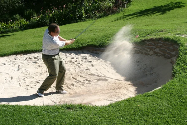 In the bunker — Stock Photo, Image