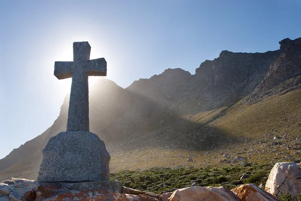 Grave next to the sea - Gordons bay, South Africa — Stock Photo, Image