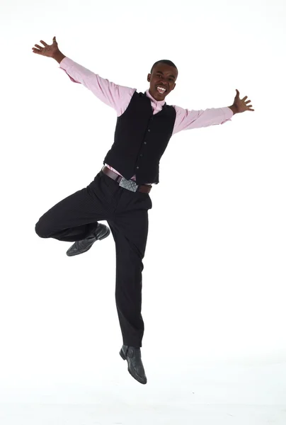 Giovane adulto nero africano uomo d'affari — Foto Stock