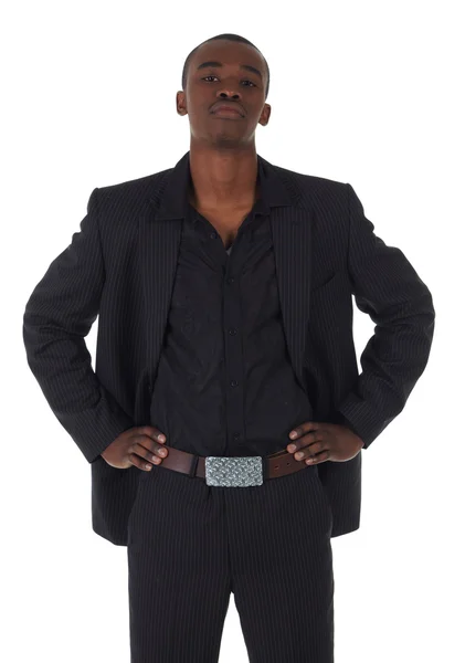 Young Adult black african businessman — Stock Photo, Image