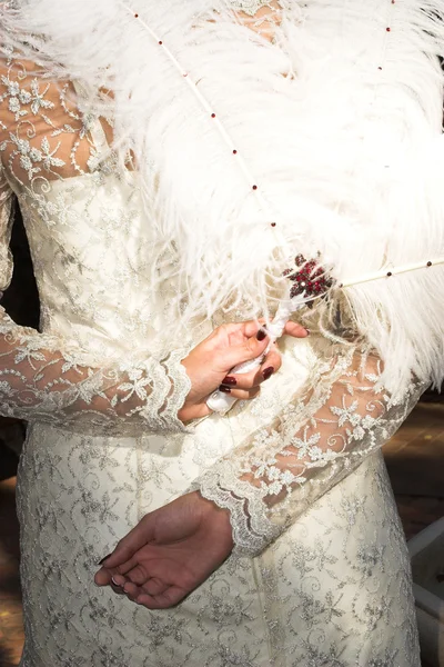 Vestido de casamento — Fotografia de Stock