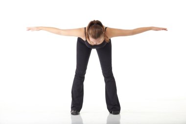 Genç modern jazz dansçısı