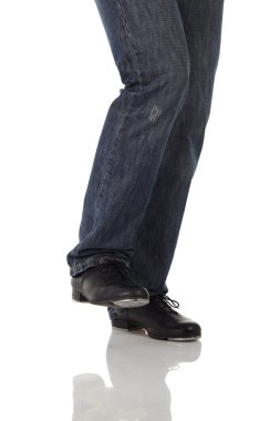 tek erkek Step dansçısı