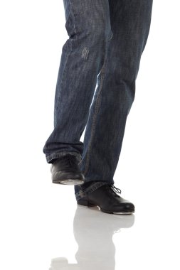 tek erkek Step dansçısı