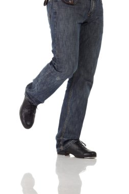 tek erkek Step dansçısı