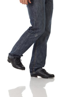 tek erkek Step dansçısı