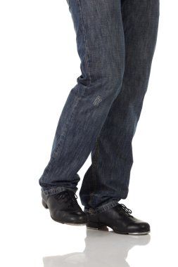 tek erkek Step dansçısı