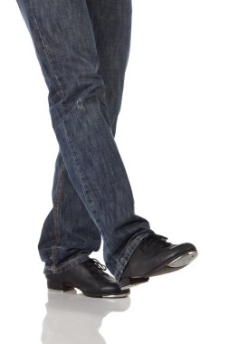 tek erkek Step dansçısı
