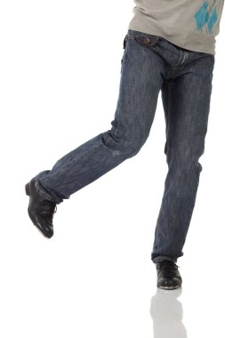 tek erkek Step dansçısı