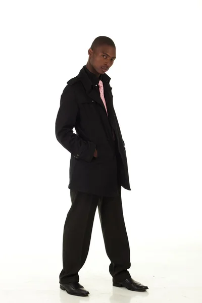 Young professional black african adult businessman — Stock Photo, Image