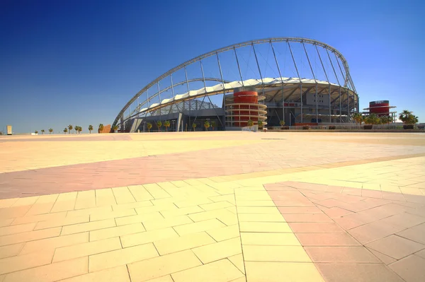 Khalifa (kalifa) sportstadion in doha, qatar — Stockfoto