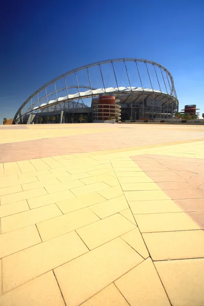 Estádio desportivo Khalifa (Kalifa) em Doha, Qatar — Fotografia de Stock