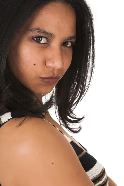 Jeune femme d'affaires afro-indienne — Photo