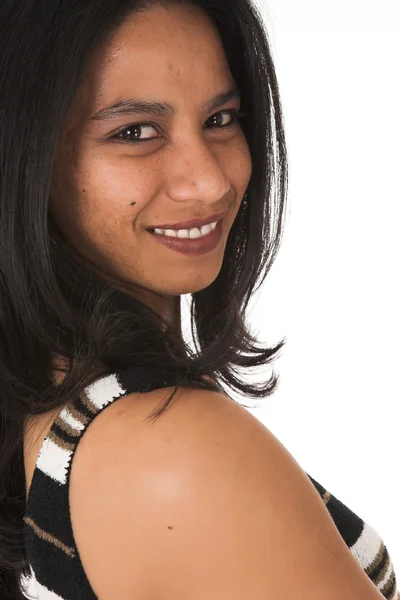 Jeune femme d'affaires africaine-indienne adulte — Photo