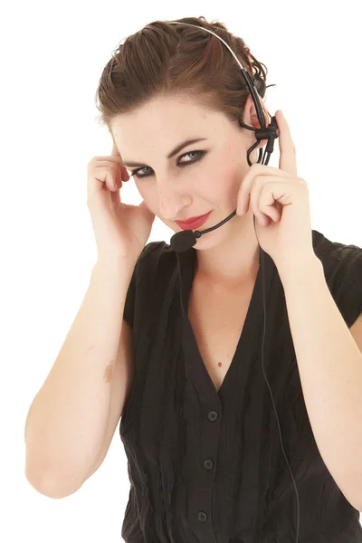 Young adult brunette businesswoman — Stock Photo, Image