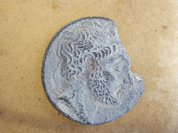 Zabytkowe Stare monety grecko-rzymskiego z Turcji — Zdjęcie stockowe