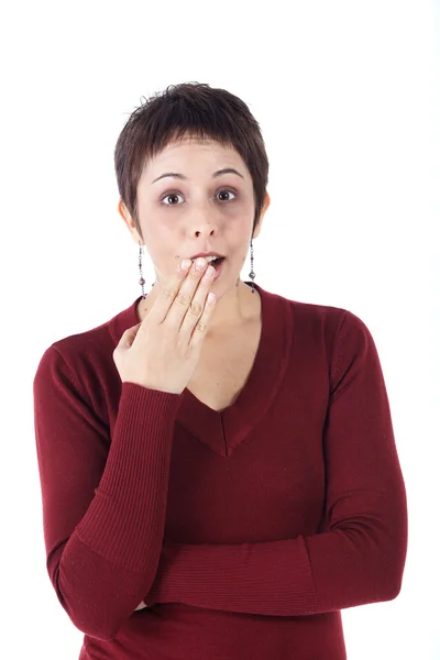 Leuke jonge volwassen Kaukasische vrouw — Stockfoto