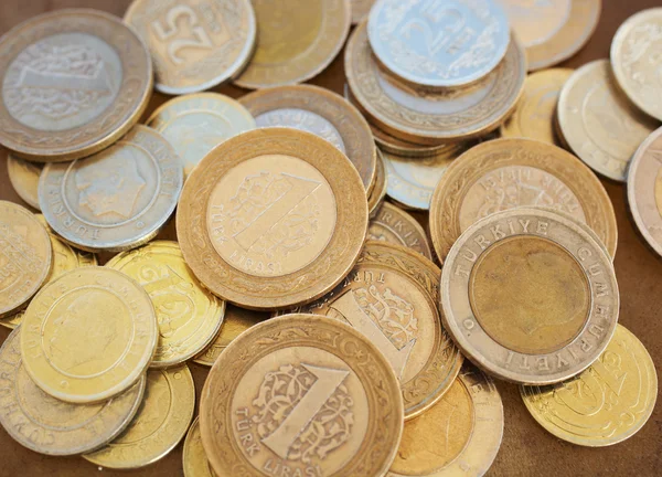 Turkish coins — Stock Photo, Image