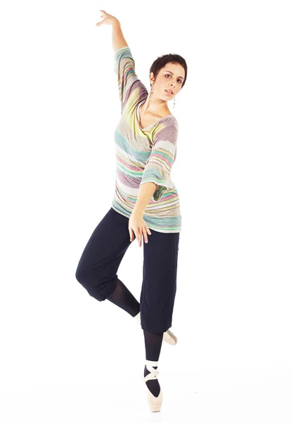 Dançarino de balé moderno — Fotografia de Stock