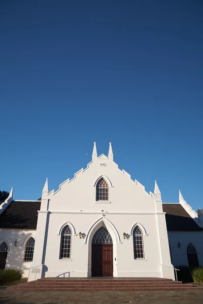 Église coloniale Franschhoek — Photo