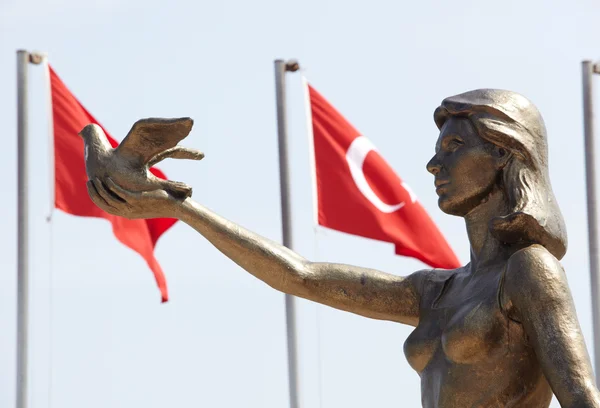 Памятник турецкому миру — стоковое фото