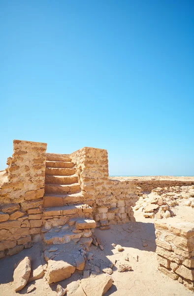 Rovine nel deserto — Foto Stock