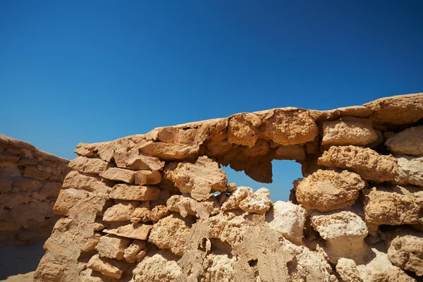 Ruínas no deserto — Fotografia de Stock