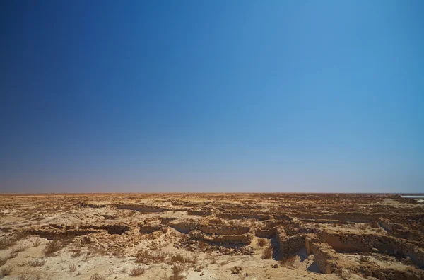 Ruinen in der Wüste — Stockfoto