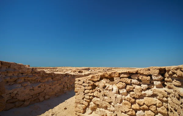 Rovine nel deserto — Foto Stock