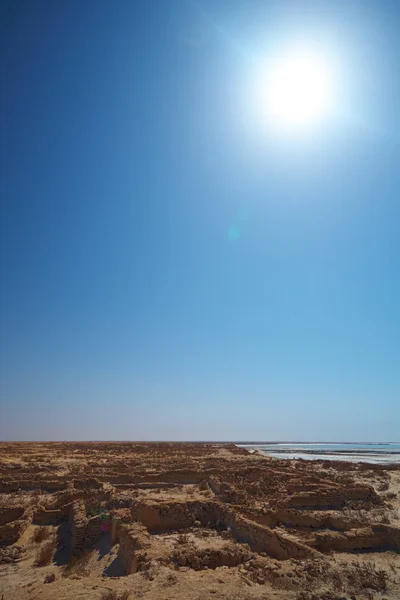 Ruinen in der Wüste — Stockfoto