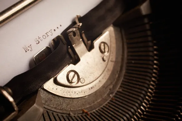 Old typewriter — Stock Photo, Image